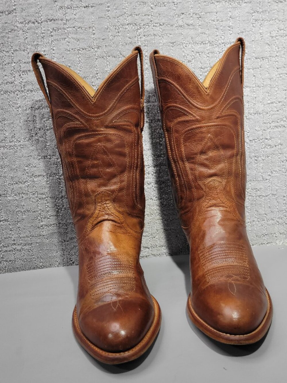 Tecovas The Cartwright Men's Size US 10.5D Scotch Goat Pull-On Western Boots. - Picture 2 of 11